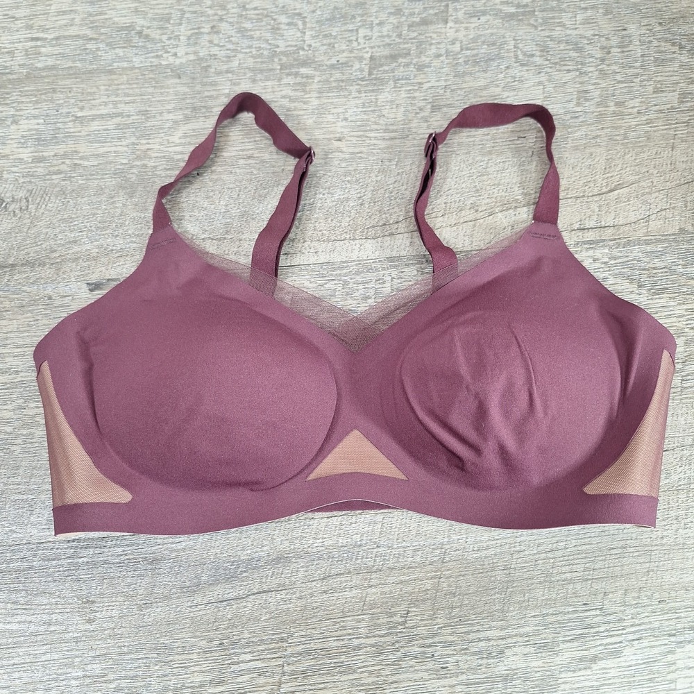 HONEYLOVE Crossover Bra Red Size S 34B/C Wireless Comfort